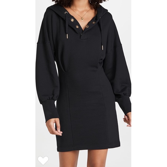 Ba&sh- Vara Sweatshirt Dress - Picture 1 of 11